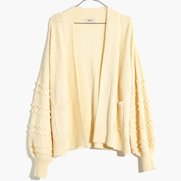 Madewell Sweaters - Madewell Cream Cardigan Sweater